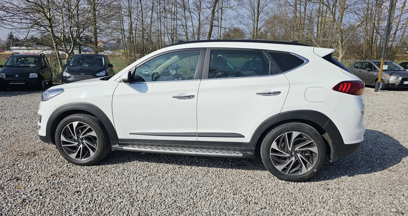 Hyundai Tucson cena 104950 przebieg: 68000, rok produkcji 2019 z Barlinek małe 191